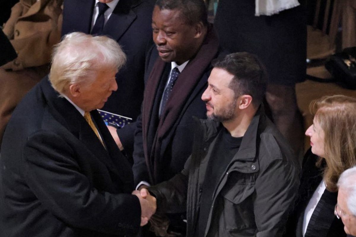 Zelensky Berterima Kasih ke Trump atas Upaya Perdamaian